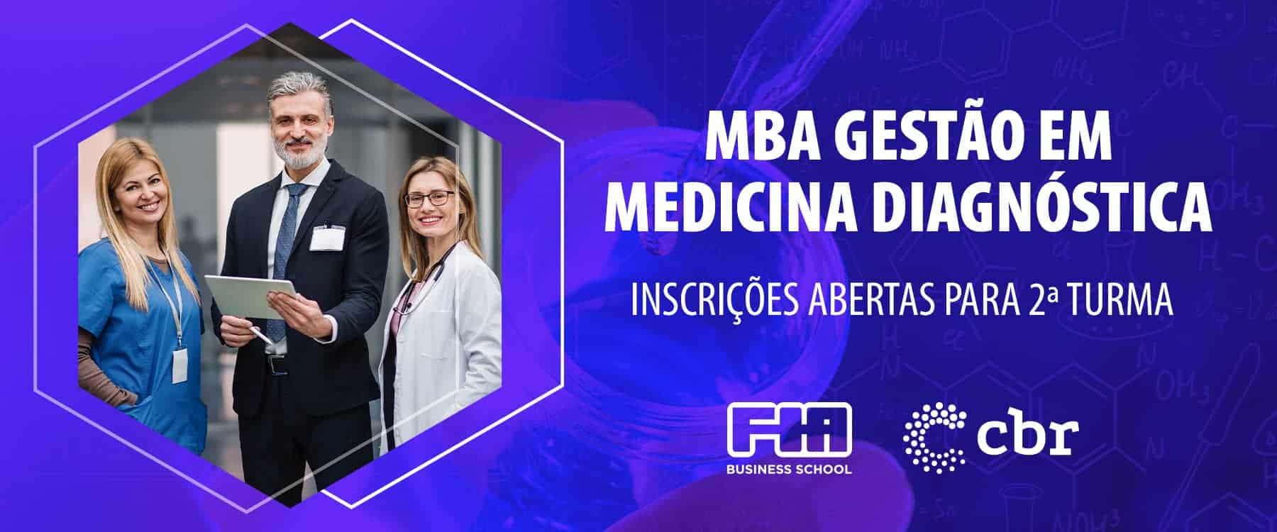 MBA Gestão medicina diagnóstica cbr fia