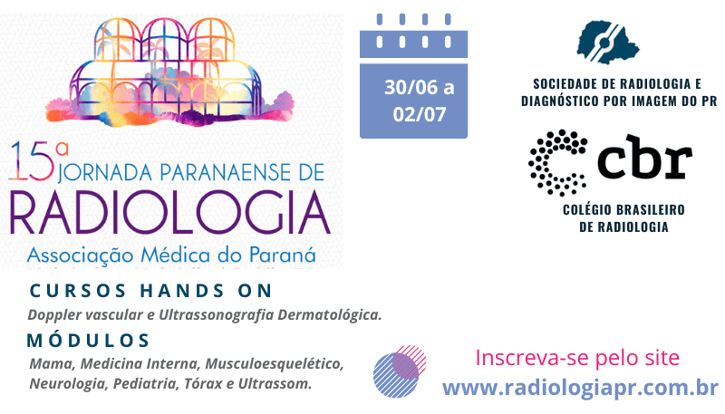 Imagem para o evento: 15ª Jornada Paranaense de Radiologia