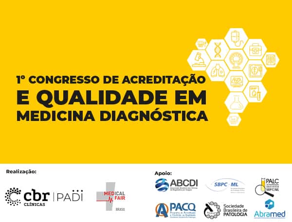 Imagem para o evento: I Congresso de Acreditação e Qualidade em Medicina Diagnóstica