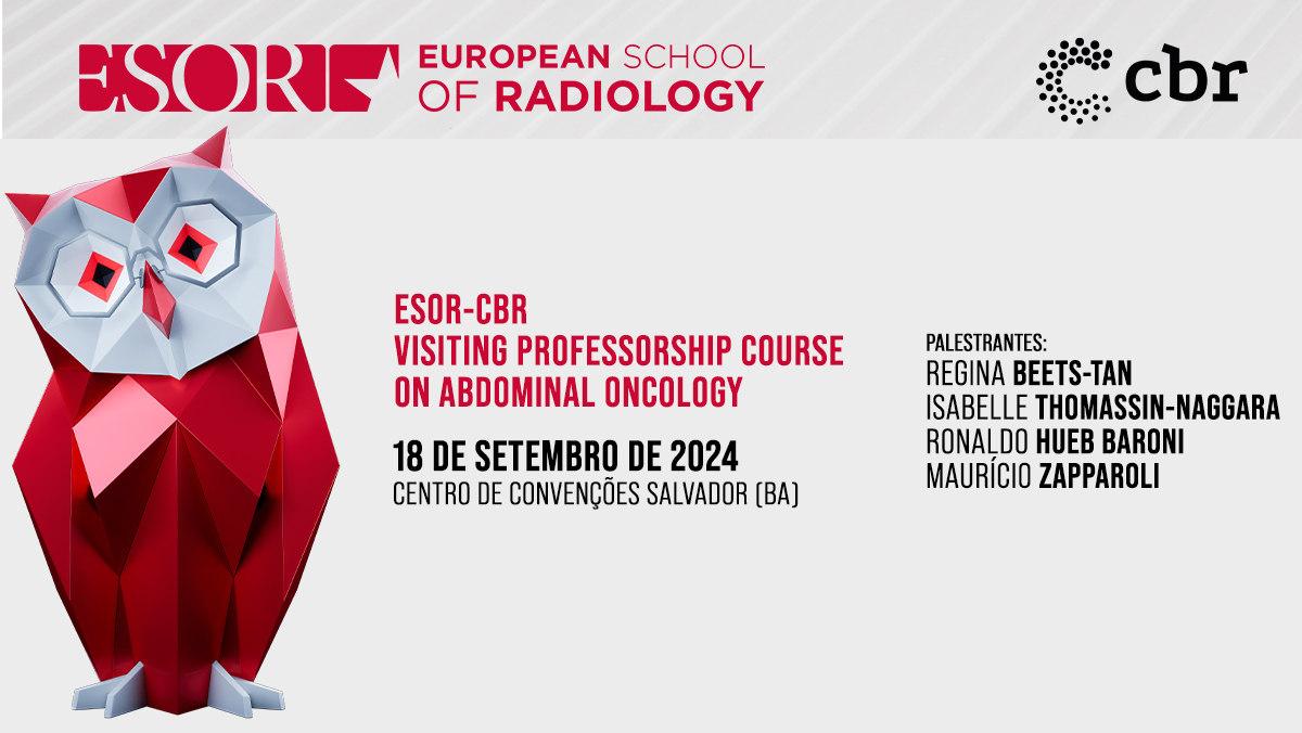 Imagem para o evento: CBR-ESOR Visiting professorship course on abdominal oncology