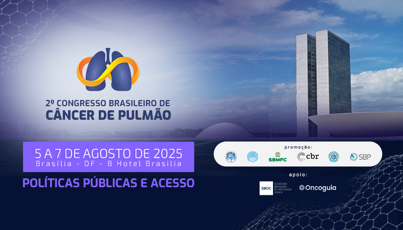 Imagem para o evento: 2º Congresso Brasileiro de Câncer de Pulmão
