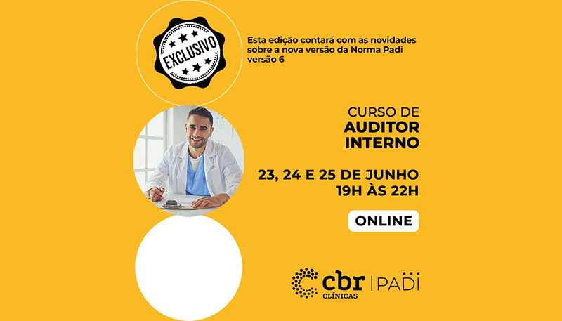 Imagem para o evento: Curso de Auditor Interno do Padi