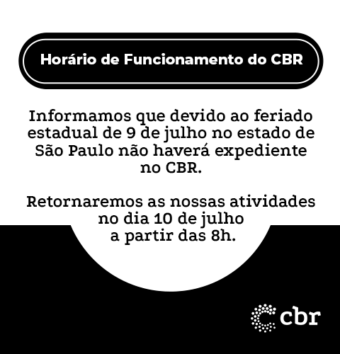 Horário de funcionamento - Feriado 9 de julho